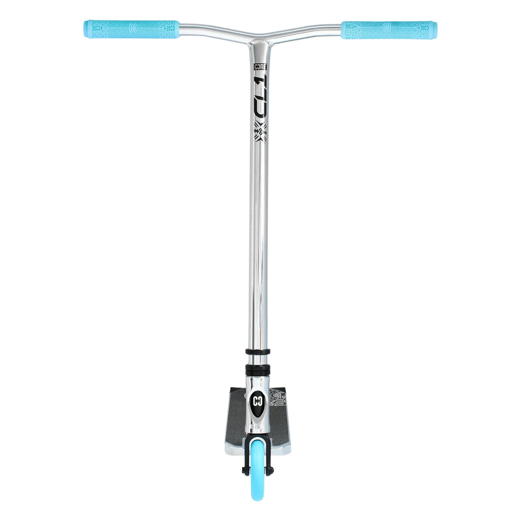 CORE Riding Scooters CORE CL1 Complete Stunt Scooter – Chrome/Teal