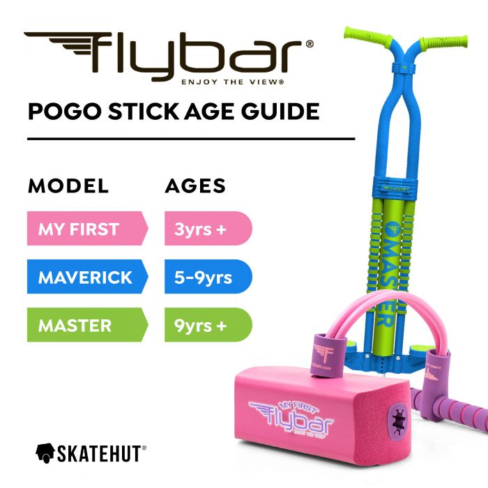 Flybar Pogo Stick My First Foam Pogo Jumper - 4 Colours