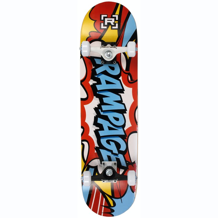 Rampage skateboard Rampage Comic Blue Complete Skateboard - 8"