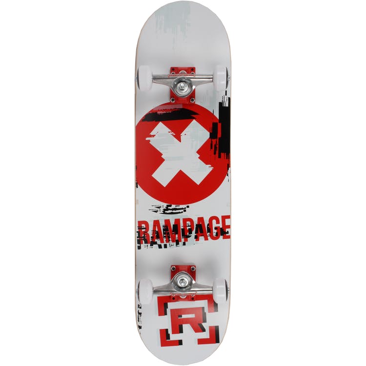 Rampage skateboard Rampage Glitch Delete Complete Skateboard - 8"