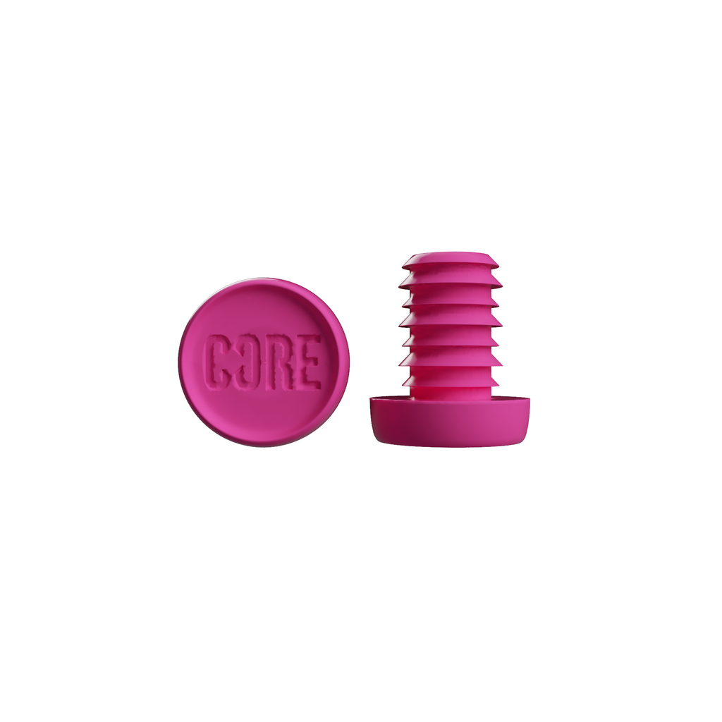 CORE Scooter Bar Ends CORE Bar Ends Standard Size - Purple - PACKS OF 20