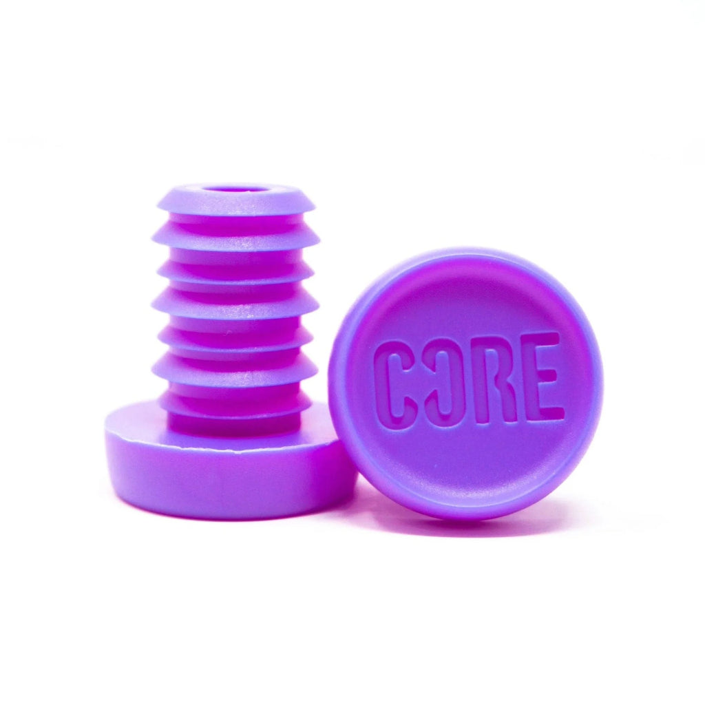 CORE Scooter Bar Ends CORE Bar Ends Standard Size - Purple - PACKS OF 20