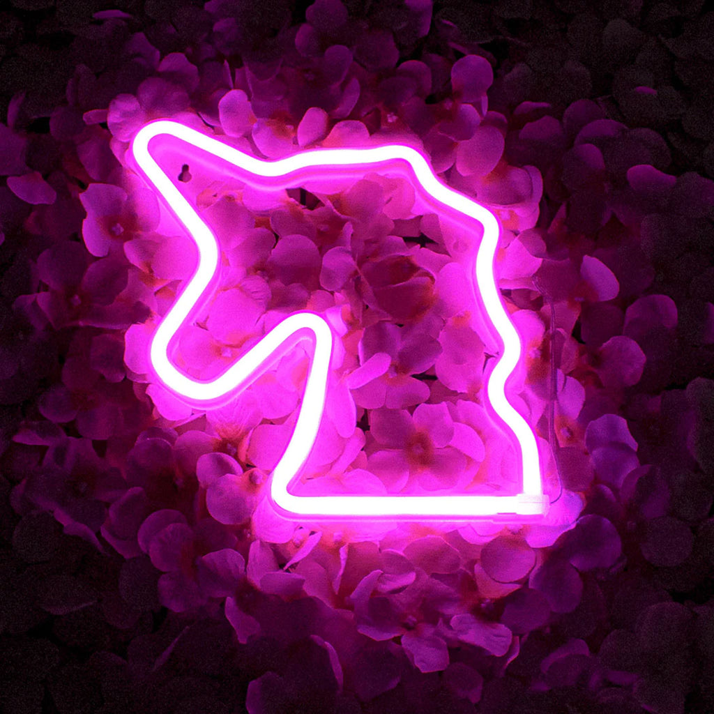 SWAG Distribution Litely Unicorn LED Neon Sign - Pink