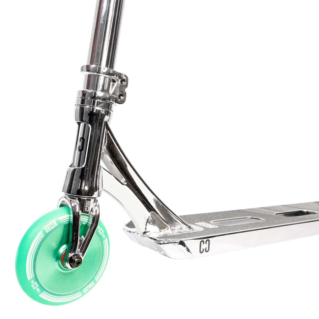 CORE CORE SL2 Complete Stunt Scooter – Chrome/Teal