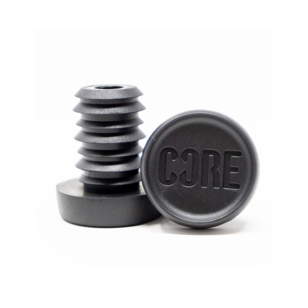 CORE Scooter Bar Ends CORE Bar Ends Standard Size - Black - PACK OF 20