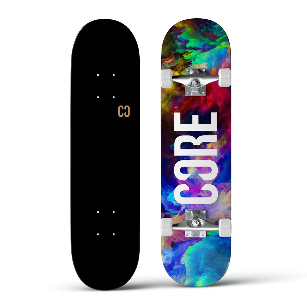 CORE Skateboard CORE Complete Skateboard - Neon Galaxy 7.75"