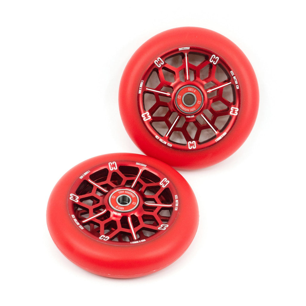 CORE Wheel CORE Hex Hollow Stunt Scooter Wheel 110mm – Red