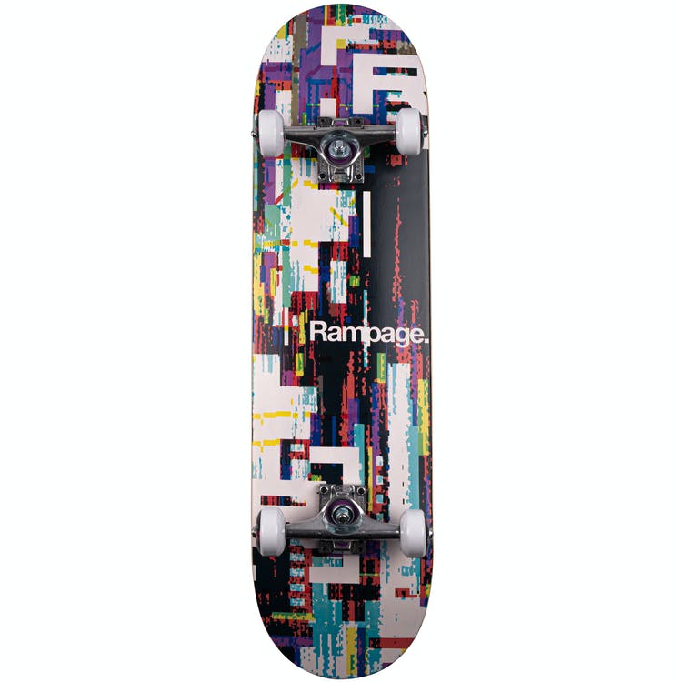 Rampage skateboard Rampage Glitch Flicker Complete Skateboard - 8"