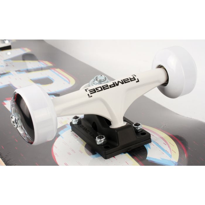 Rampage skateboard Rampage Glitch Logo Complete Skateboard - 8"