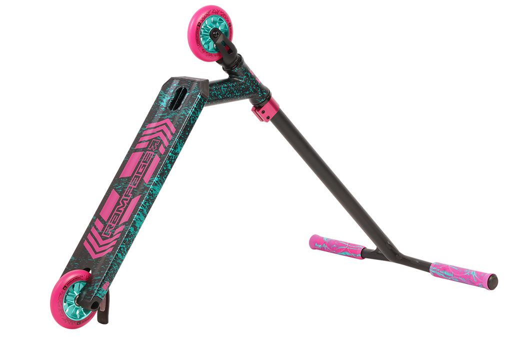 Rampage Stunt Scooter *NEW* Rampage R2 Complete Stunt Scooter Ano Splat Teal - PACK OF 2