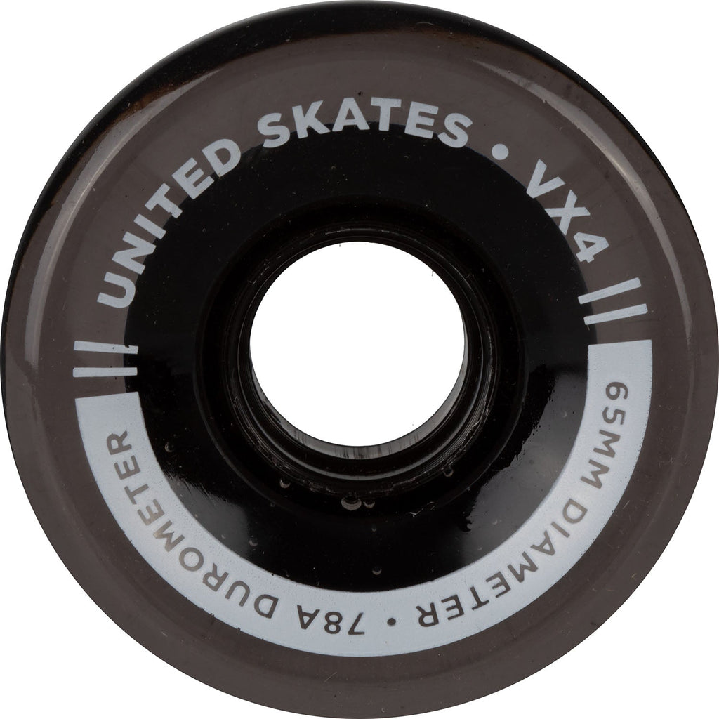UNITED SKATES skate wheels *NEW* United Skates VX4 65mm x 36mm 78A Quad Roller Skate Wheels - 11 COLOURS